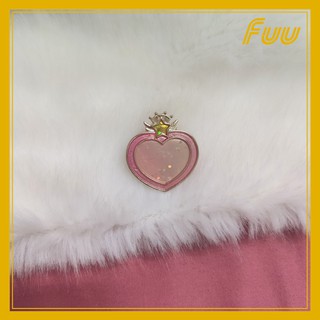 Ghim cài, huy hiệu Thủy Thủ Mặt Trăng (Sailor Moon) mẫu 1