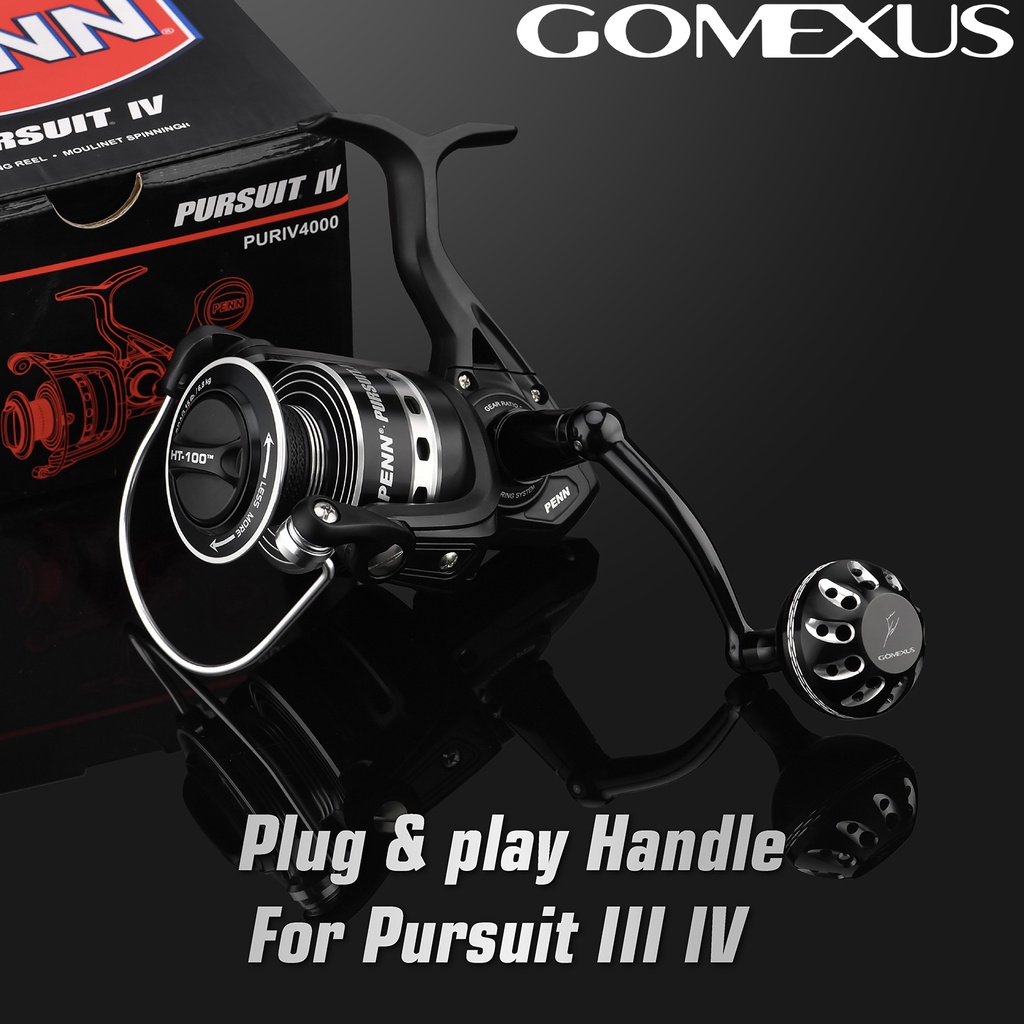 Máy câu cá GOMEXUS 65-92mm cho Penn Pursuit III & IV Fierce II & III LPG tùy chọn màu sắc