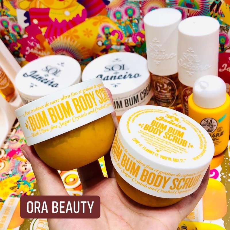 Tẩy da chết toàn thân Sol de Janeiro Bum Bum Body Scrub