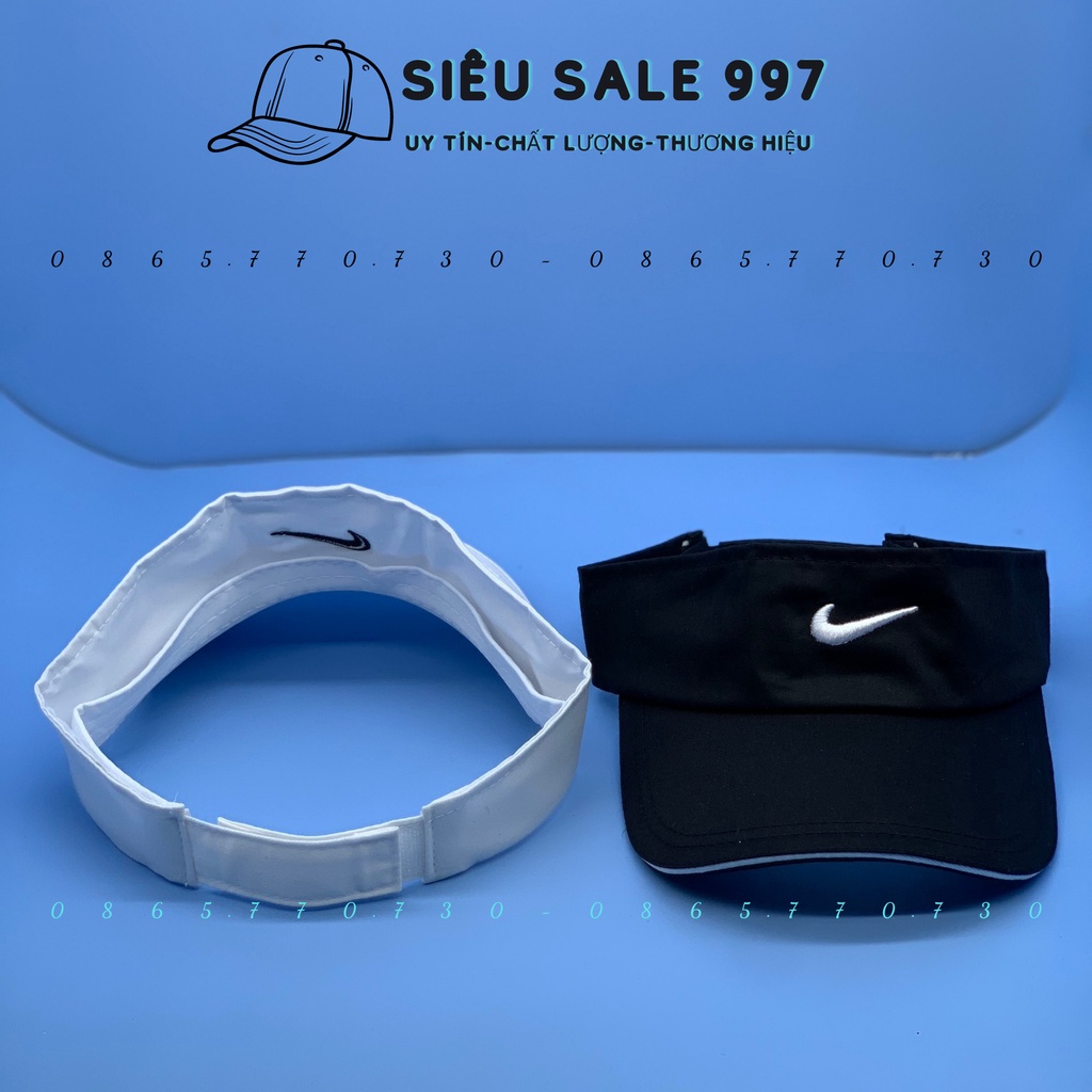 Mũ Lưỡi Trai Nữa Đầu Logo NAI KÌ Thể Thao Hàng Đẹp Như Hình, Nón Nữa Đầu Thời Trang Cá Tính