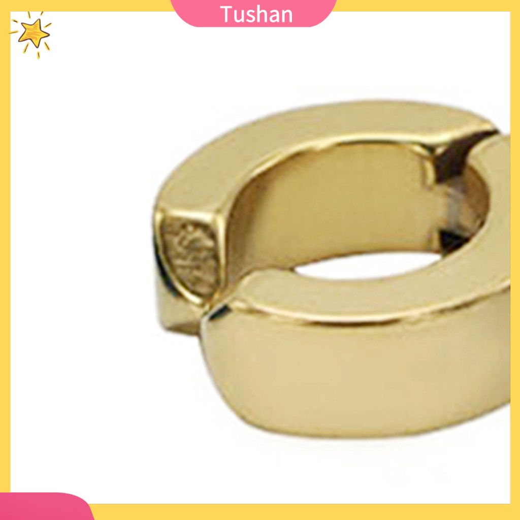 1 Khuyên Vành Tai Dạng Kẹp Chống Mòn Họa Tiết Hình Học Cho Nam