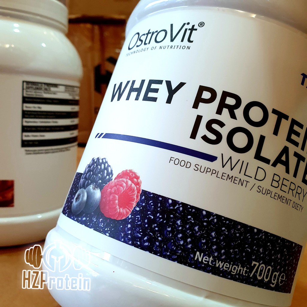 OSTROVIT WHEY PROTEIN ISOLATE - THỰC PHẨM BỔ SUNG PHÁT TRIỂN CƠ BẮP (700 GRAM)