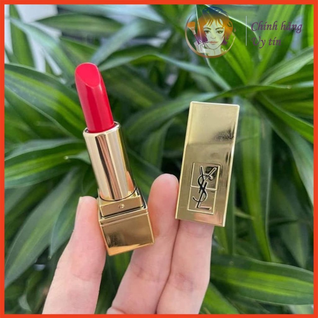 Son YSL 01 Le Rouge đỏ thuần quyền lực của phái đẹp