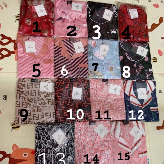PIJAMA ĐÙI LỤA SATIN