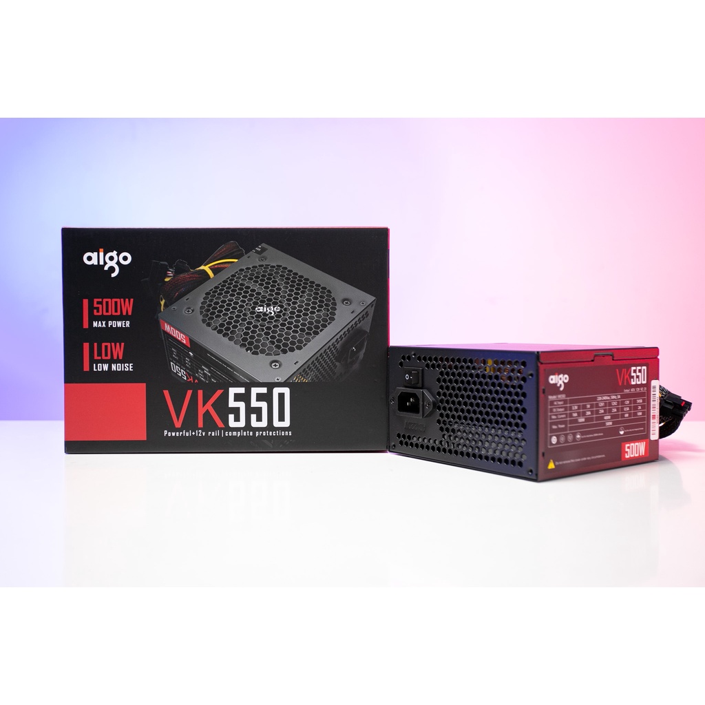 Nguồn Antec Atom 550W V550 + Dây Nguồn