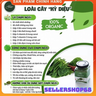 Bột Chùm Ngây Sấy Lạnh-bột ăn dặm Cho Bé , Bổ Não , Sáng Mắt , Bổ Sung Canxi