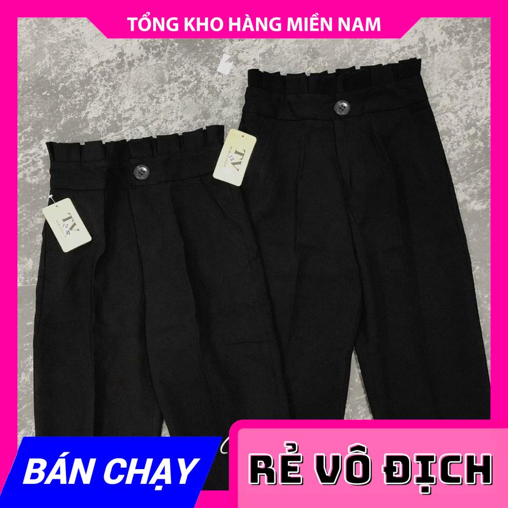 HÀNG ĐẸP - QUẦN TÂY LƯNG XẾP CHUẨN PHOM - QUẦN TÂY LƯNG KIỂU TS383 ⚡ ẢNH THẬT⚡ QUẦN TÂY CÔNG SỞ  MY