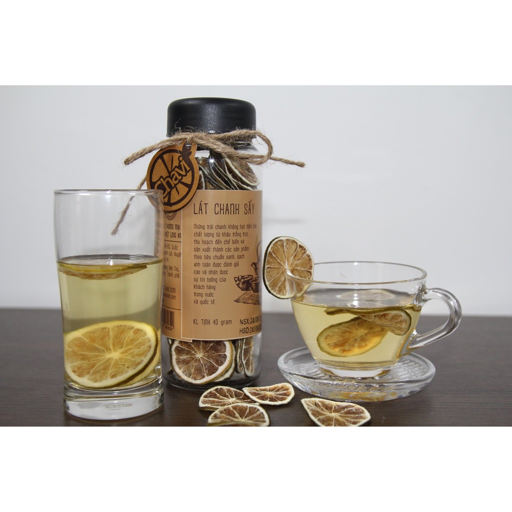 Trà Detox Giảm cân - Lát Chanh Sấy