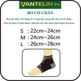 [Đủ Size SML] BĂNG BẢO VỆ CỔ CHÂN VANTELIN