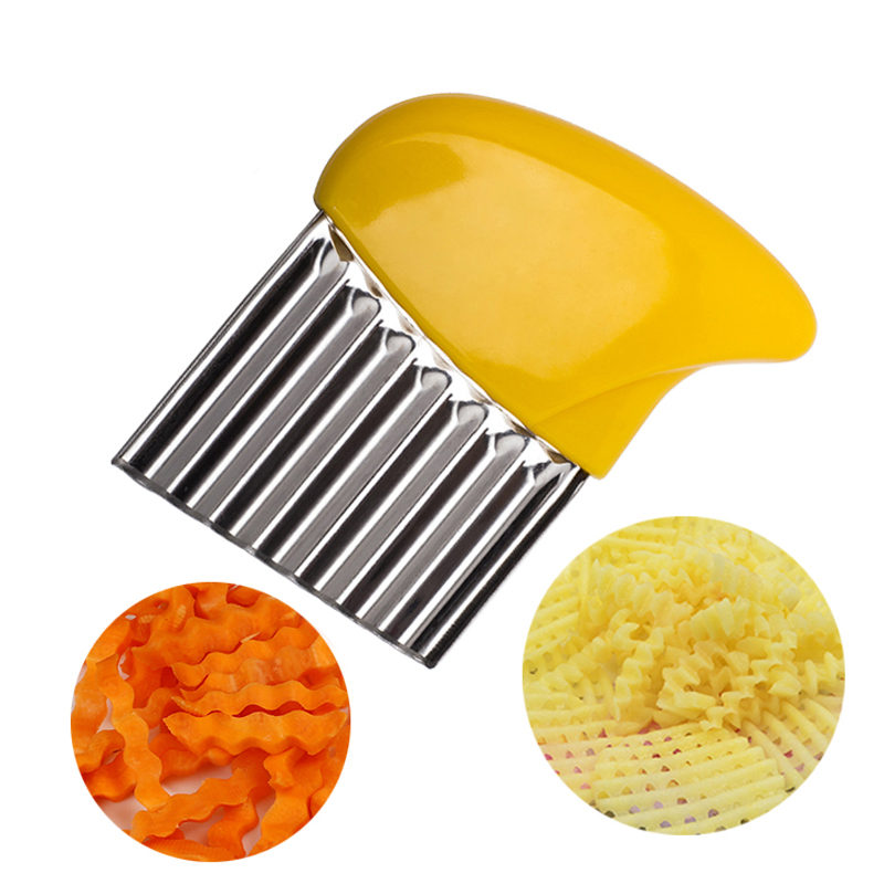 Dao Cắt Khoai Tây Gợn Sóng Bằng Thép Không Gỉ