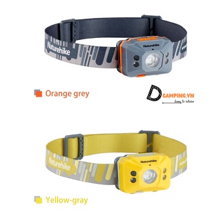 Đèn pin dã ngoại đeo trán đội đầu NatureHike NH17G025-D siêu sáng sạc USB có cảm biến