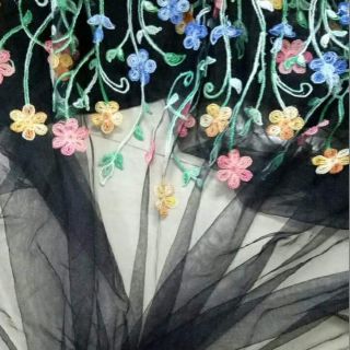 Ren thêu chỉ màu đẹp