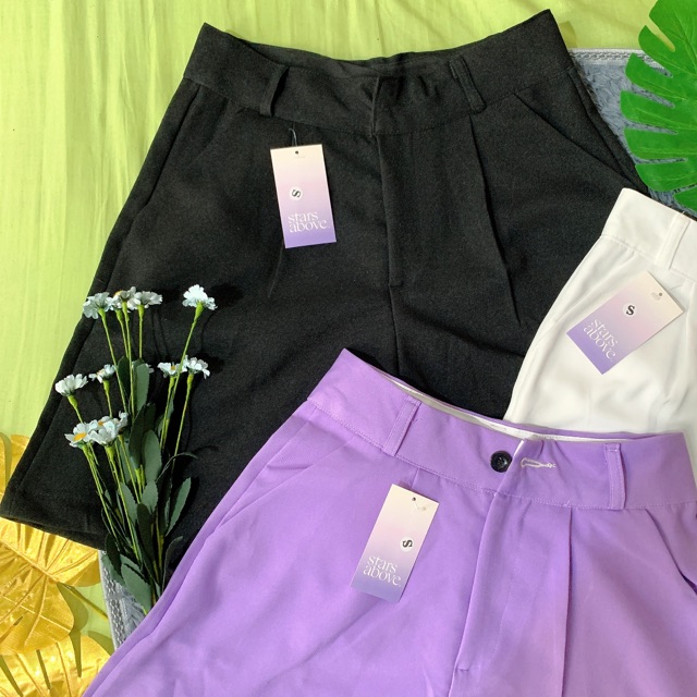 QUẦN ĐÙI ĐENIM / QUẦN LƯNG CAO / QUẦN ỐNG RỘNG / M12 | BigBuy360 - bigbuy360.vn