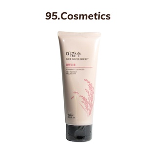 Sữa rửa mặt gạo the face shop hàn quốc 150ml rice water bright cleansing foam