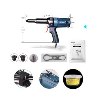 Máy Rút Đinh Tán Điện Time Proof TAC500