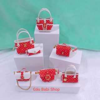 Túi xách LV cho búp bê (10-32cm)