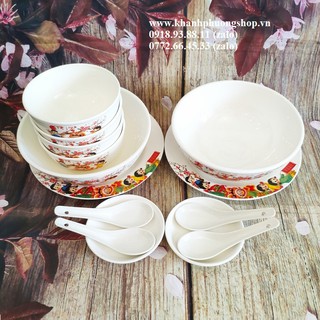 bộ chén tô dĩa sứ - chén tô dĩa sứ