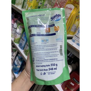 Sét 2 nước lau sàn Sunlight ( bịch 550g)