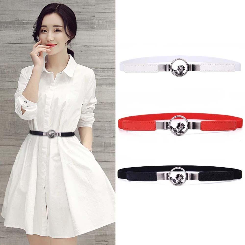 Thắt Lưng Da PU Phong Cách Punk Cá Tính Cho Nữ