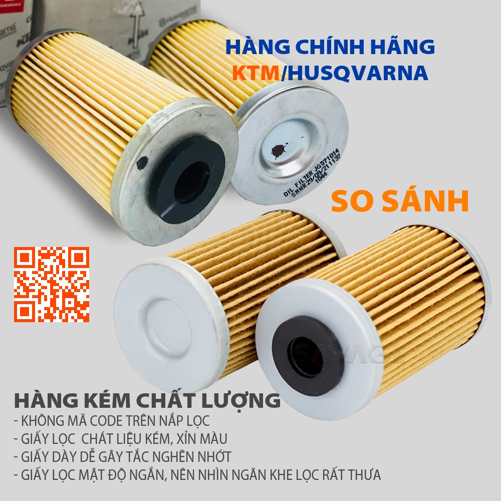 Lọc nhớt chính hãng KTM DUKE/RC/ADV