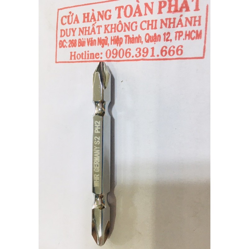 Đầu bắn vít inox loại siêu cứng Đức PH2 | mũi bắn bake tốt