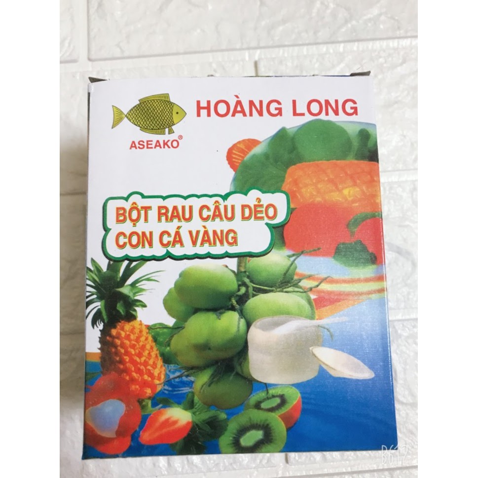 Bột Rau Câu Con Cá Dẻo Hiệp Long Gói 12g