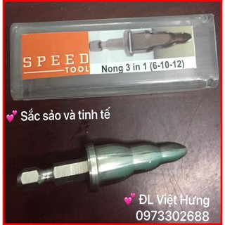 Nong ống đồng bằng khoan