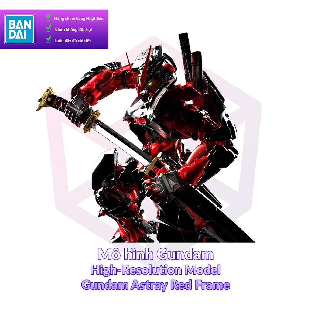 [Mã LIFEXANH03 giảm 10% đơn 500K] Mô Hình Gundam Bandai HIRM Gundam Astray Red Frame 1/100 SEED Astray [GDB] [BHRM]