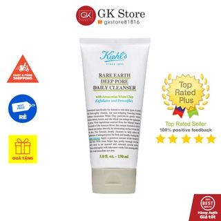 Sữa Rửa Mặt Đất Sét Cho Da Dầu - Kiehl's Rare Earth Deep Pore Daily Cleanser