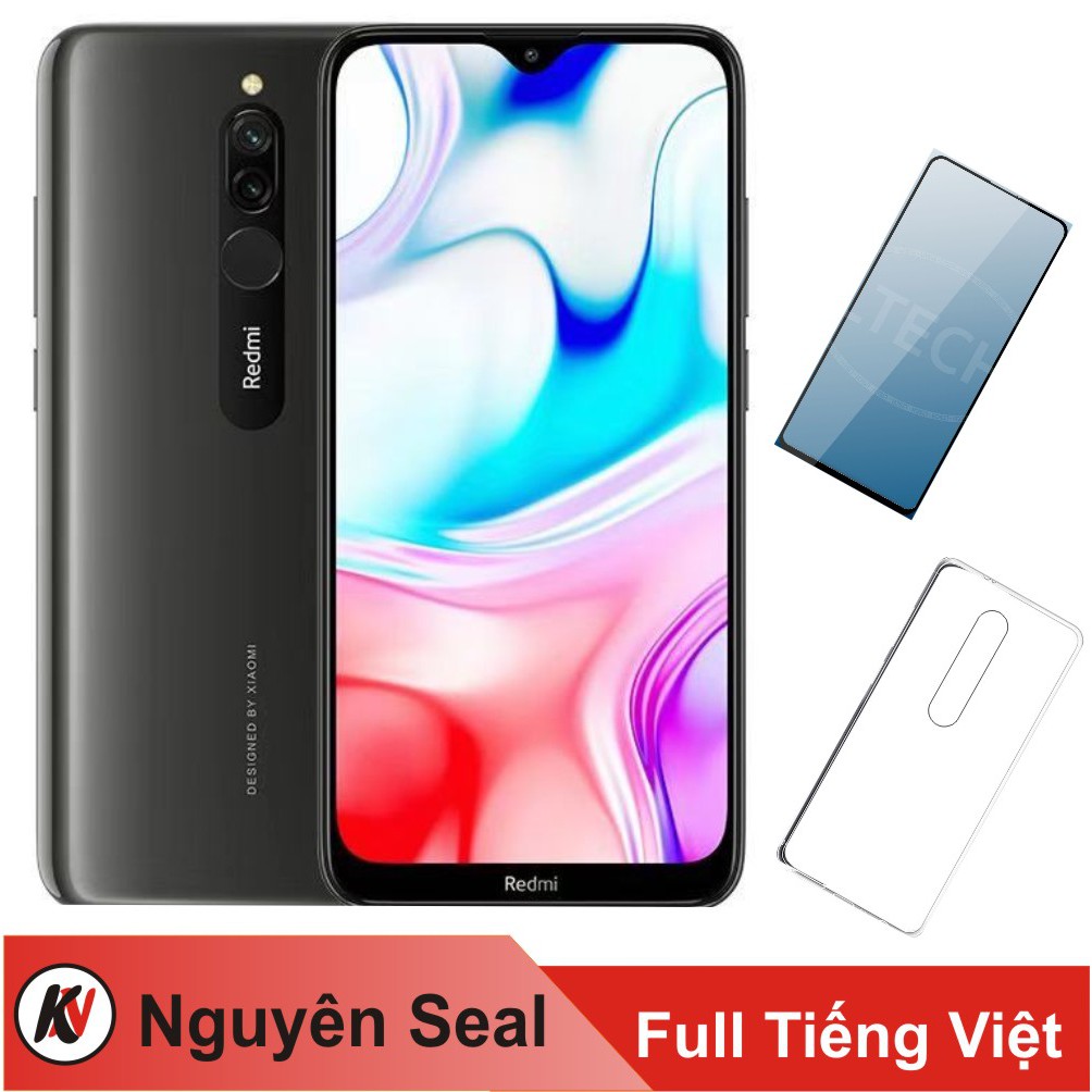 Điện thoại Xiaomi Redmi 8 32GB Ram 3GB - Nhập khẩu + Cường lực + Ốp lưng | BigBuy360 - bigbuy360.vn