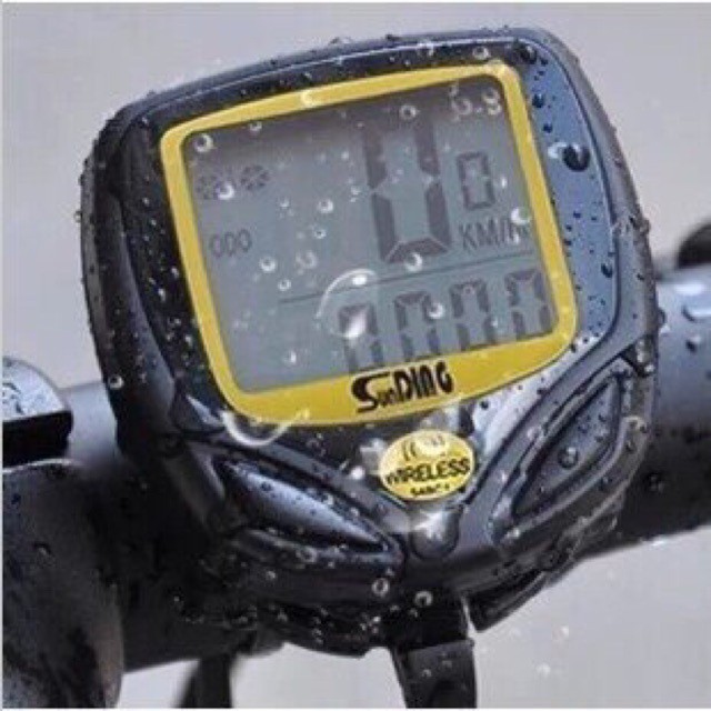 Đồng hồ đo tốc độ xe đạp không dây Sunding - Rẻ nhất HCM