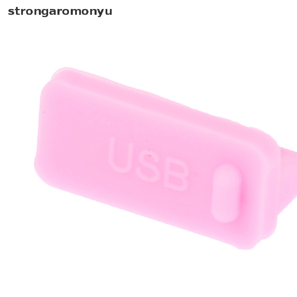 Set 16 nút cao su bọc chống bụi cổng USB HDMI Port VGA bảo vệ cho laptop