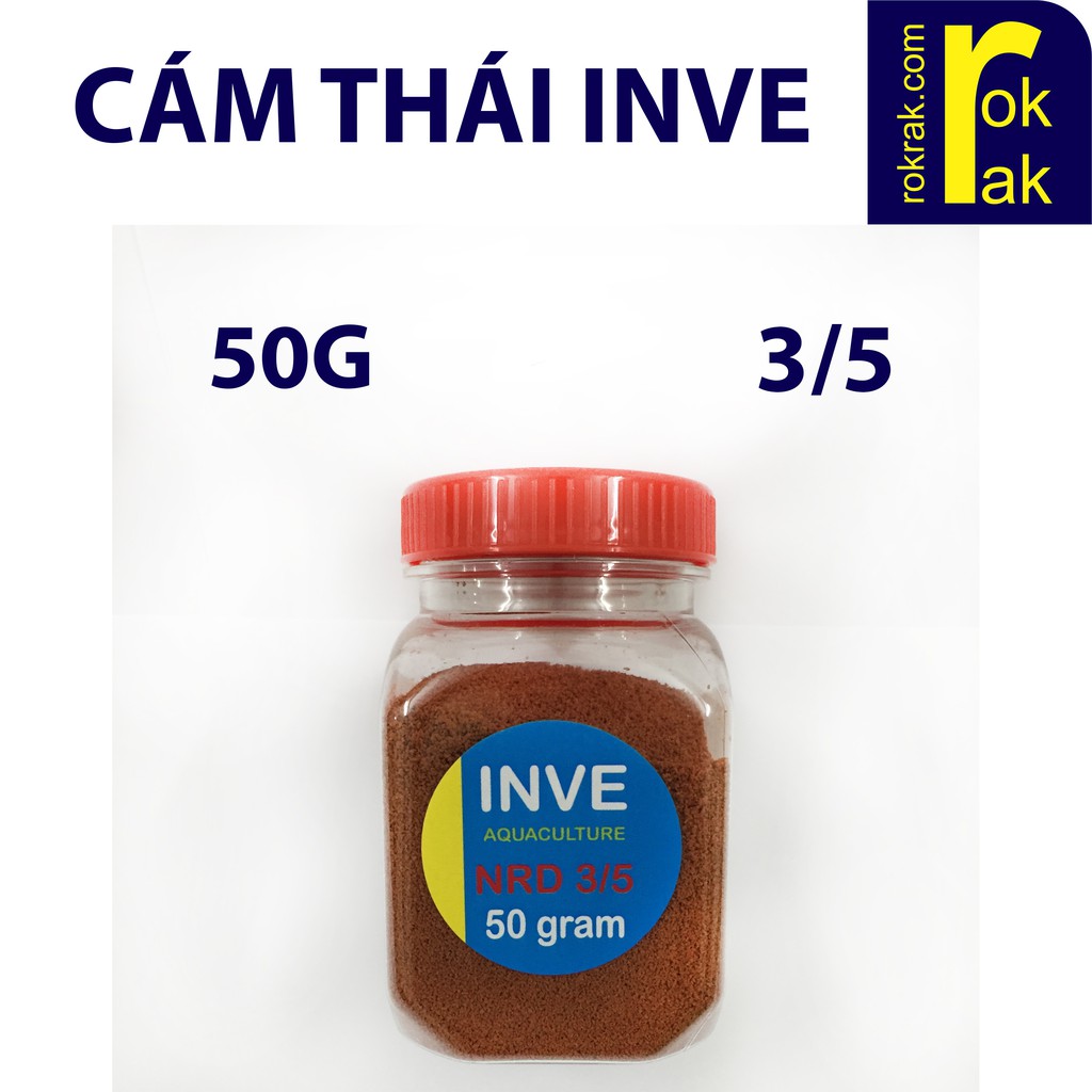 Cám Thái Inve 3/5 Thức ăn cho cá nhỏ 50g