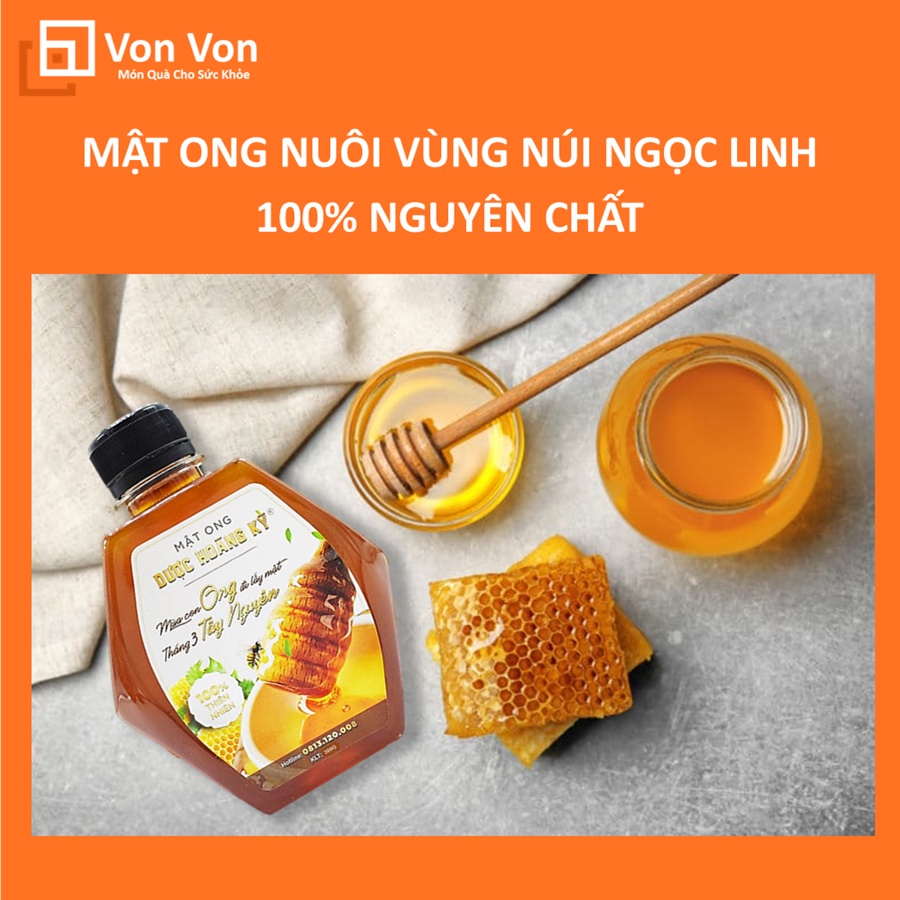 Mật ong nuôi nguyên chất - vùng núi ngọc linh 600ml - ảnh sản phẩm 5