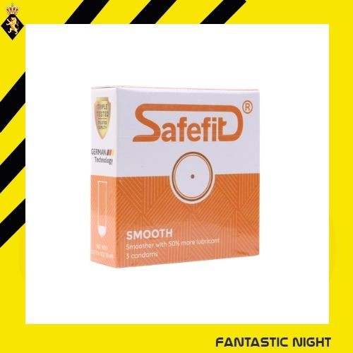 Bao cao su Safefit Smooth Hộp 03 chiếc - Chính hãng