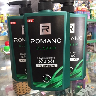 Dầu gội romano classic 650g