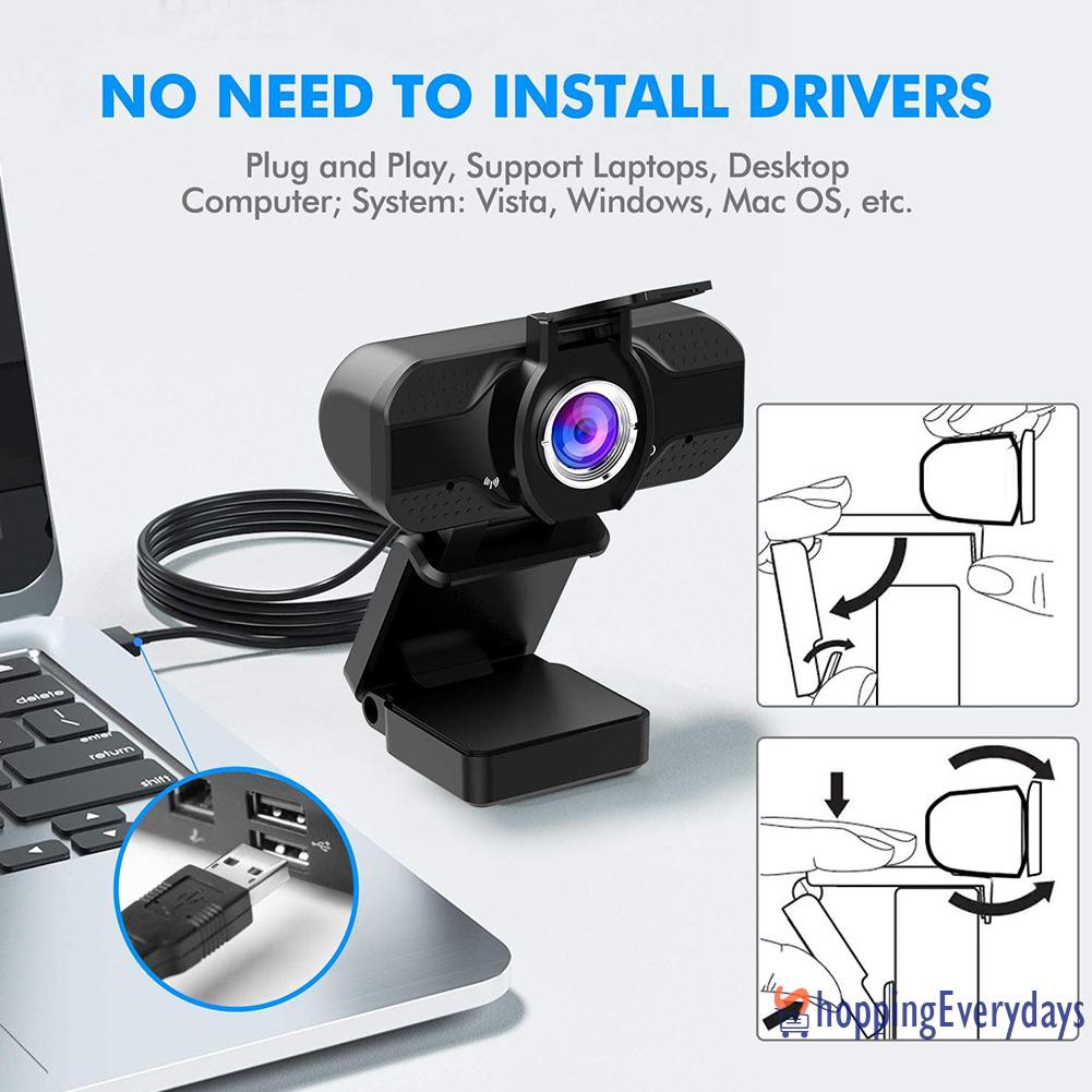 Webcam Usb Hd 1080p Chất Lượng Cao