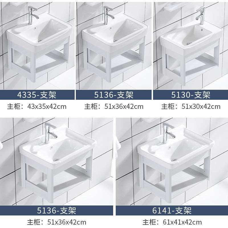 [Tủ phòng tắm] tủ tắm kết hợp chậu rửa bàn trang điểm căn hộ nhỏ không gian chung cư nhôm treo tường đơn giản | BigBuy360 - bigbuy360.vn