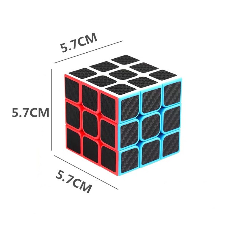 Đồ chơi trí tuệ Khối Rubik 2x2 Carbon MoYu MeiLong &amp; Khối Rubik 3x3 Carbon MoYu MeiL - Đồ Chơi Kích Thích Não Bộ