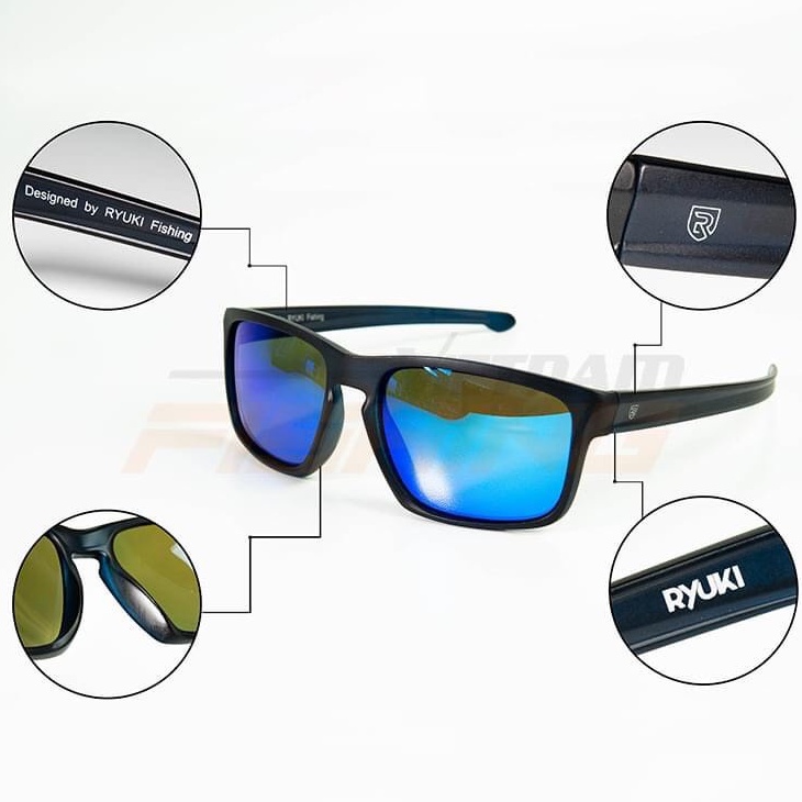 Kính Phân Cực Ryuki Navy, Hàng Chính Hãng