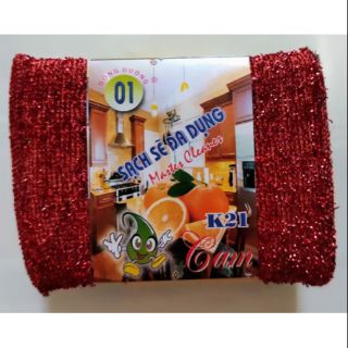 COMBO 4 MIẾNG RỬA CHÉN KIM TUYẾN