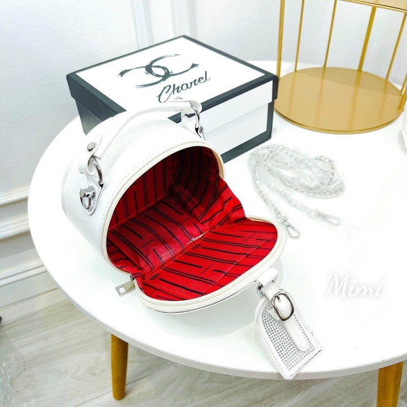 Túi cốp tròn đính đá đeo chéo qc❣️Freeship❣️