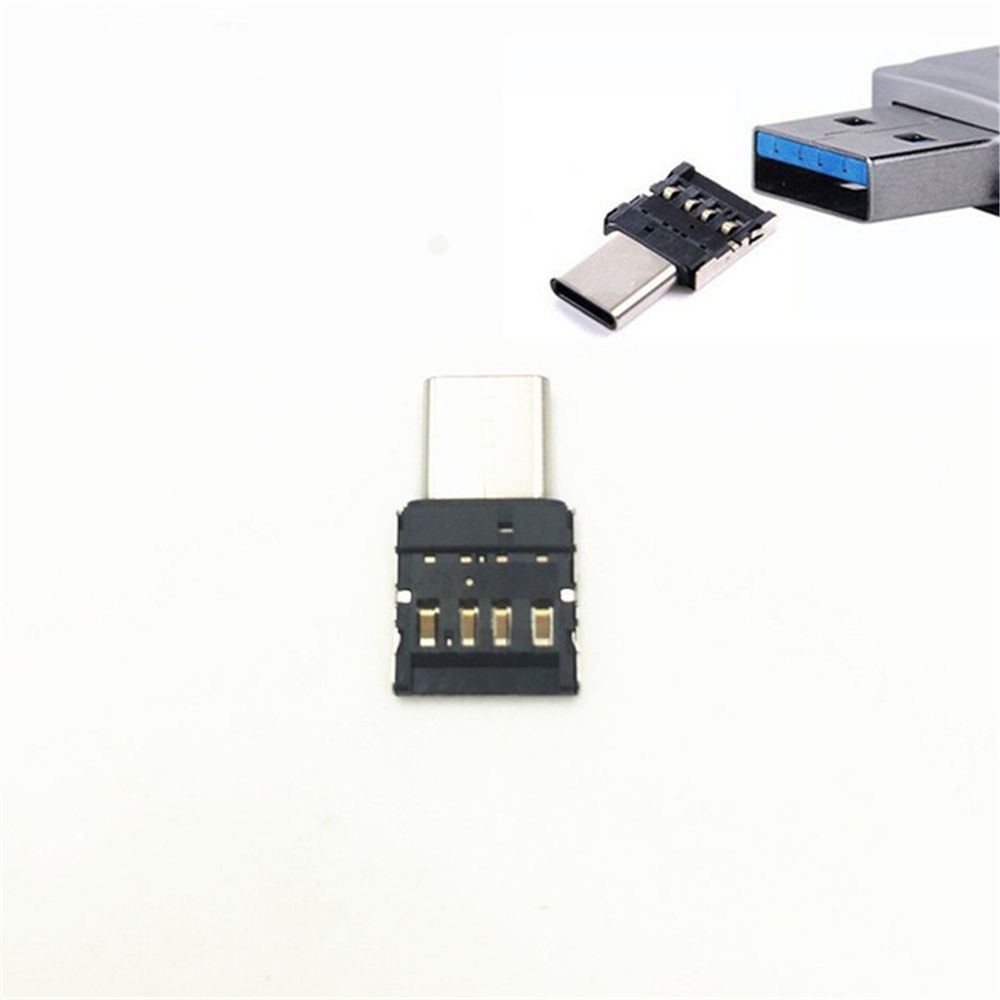 Aaron1 Bộ 5 Đầu Chuyển Đổi Otg Usb Type C Mini Sang Usb 2.0 Nhiều Màu Sắc Cho Điện Thoại / Máy Tính Bảng