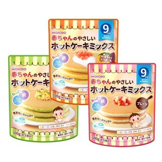 Pancake bột làm bánh cho bé từ 9m Wakado Nhật Bản._shop Mẹ Xíu
