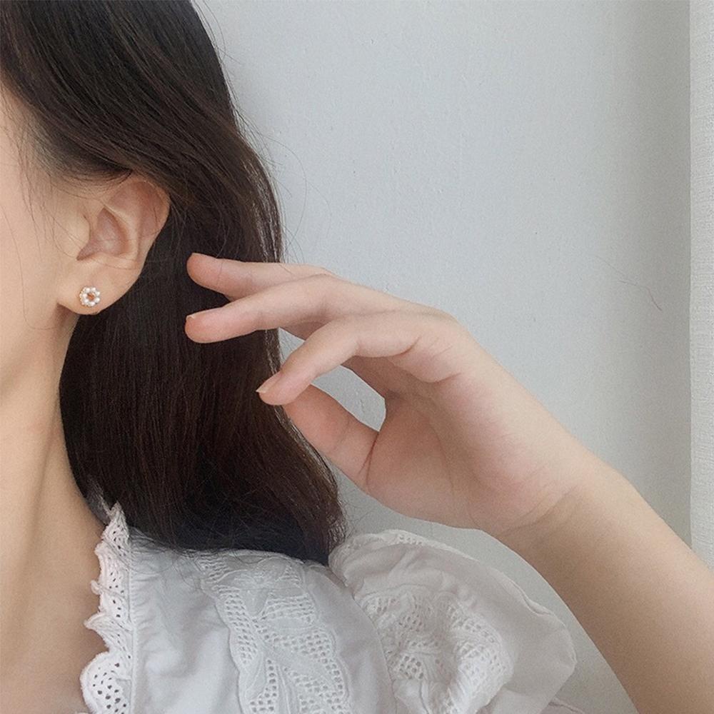 Bông Tai Thời Trang Kiểu Nhỏ Nhắn Không Gây Dị Ứng BACK2LIFE