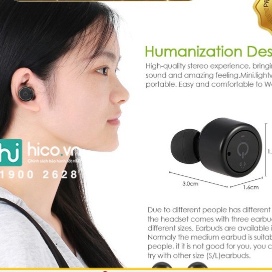 💝 CẶP SONG SINH TAI NGHE KHÔNG DÂY BLUETOOTH X2T - NGHE NHẠC ĐÀM THOẠI CỰC HAY - TẶNG BÚT CẢM ỨNG SALE