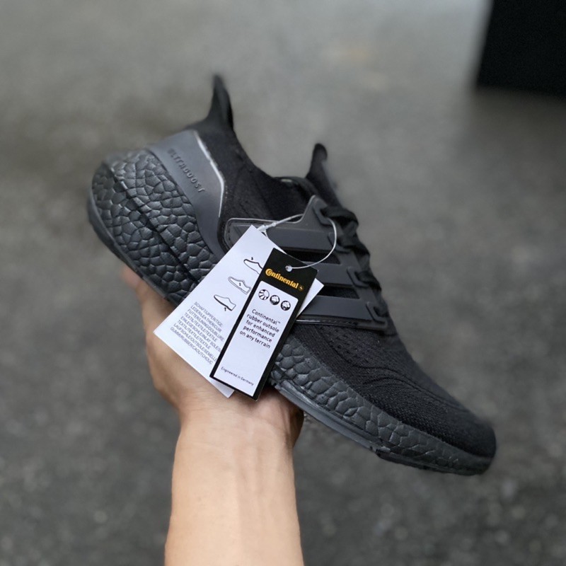 [fullbox, đủ phụ kiện] Giày thể thao ultraboost full đen 2021 nam