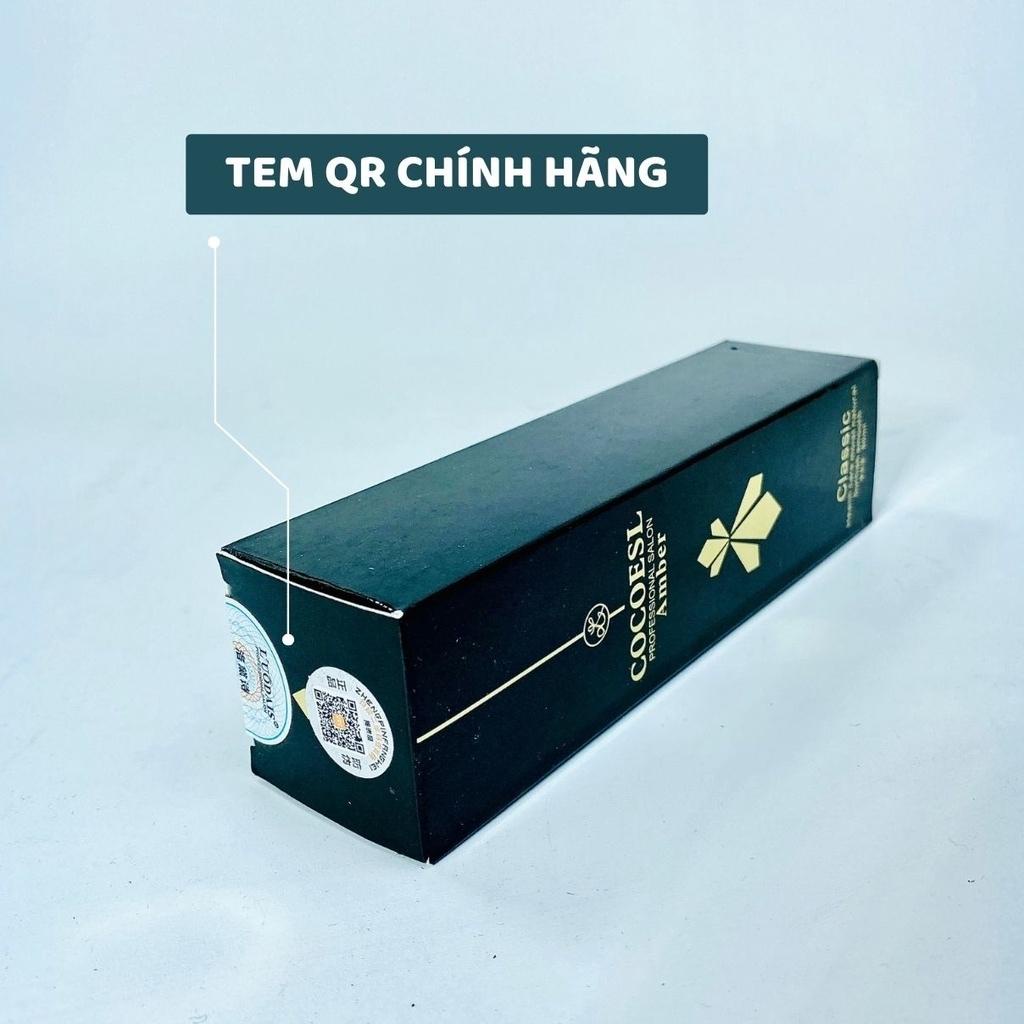 Tinh Dầu Dưỡng Tóc Cocoesl Amber 60ml Cao Cấp  Phục Hồi Tóc Hư Tổn Chẻ Ngọn 100% Tinh Dầu Nguyên Chất Macadamia