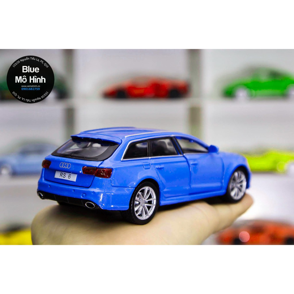 Blue mô hình | Xe mô hình Audi RS6 tỷ lệ 1:32