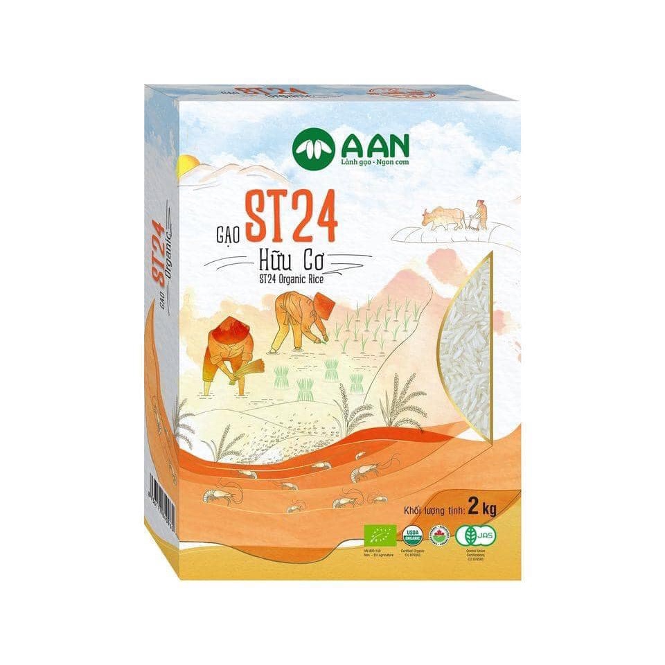 Gạo hữu cơ ST24 A An